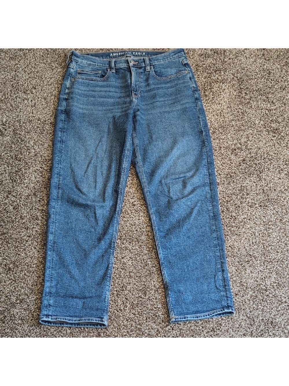 American Eagle Outfitters Women's Loose Straight Leg 70's Jeans Size 8